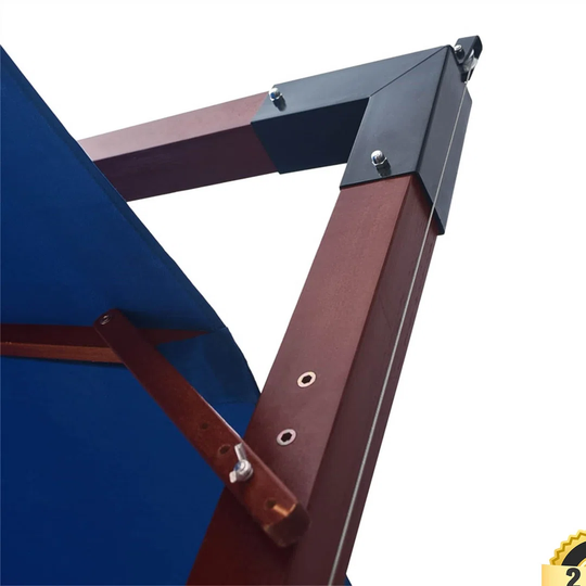 Agilar 4m x 3m Rectangular Parasol