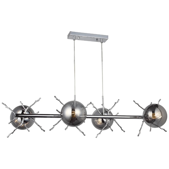 Lumeno 4 - Light Kitchen Island Linear Pendant