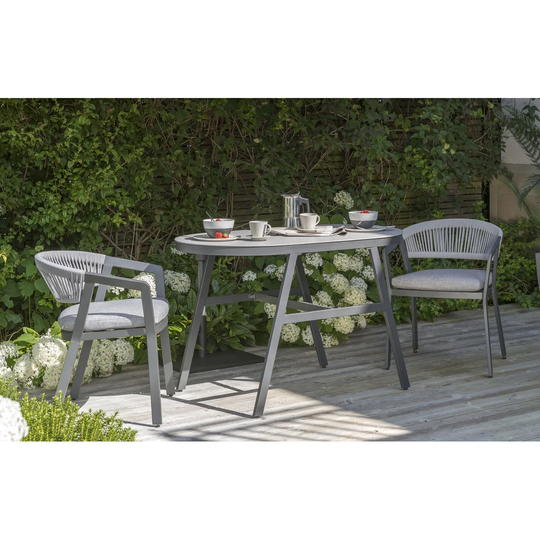 Menos Cassis 2 Seater Bistro Set with Cushions