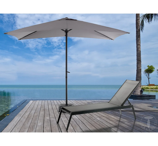 Arkayla 3m x 2m Rectangular Traditional Parasol