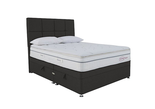 Sleepeezee - Memory Touch 2800 Side-lift Ottoman Divan Set - Super King