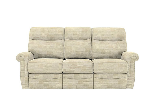 G Plan - Avon 3 Seater Fabric Manual Recliner Sofa - Cream
