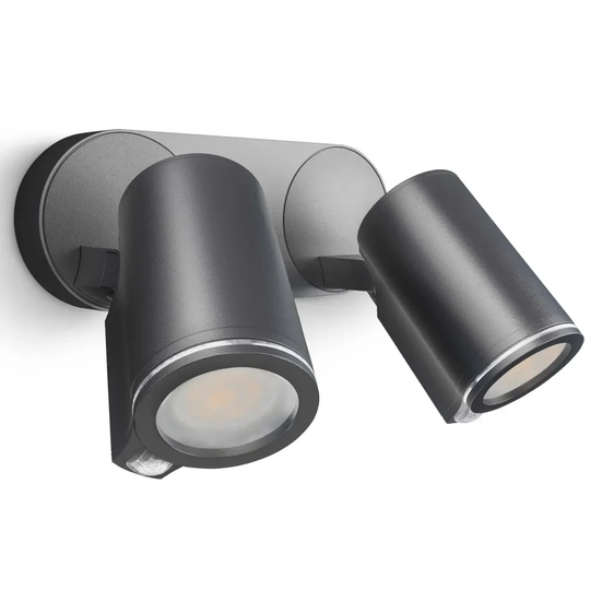 Steinel Outdoor Sensor Spot Light Spot Duo Sensor Connect Black