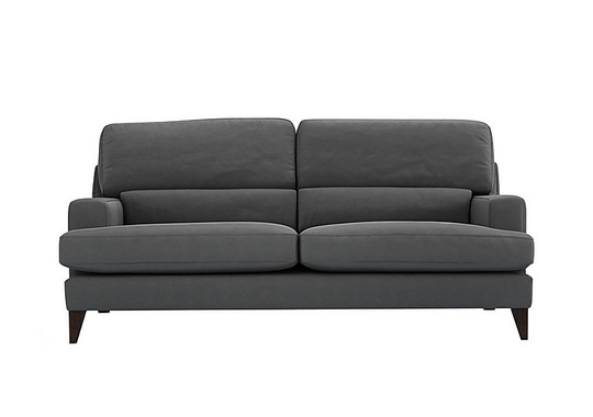 The Lounge Co. - Romilly 3 Seater Fabric Sofa - Grey