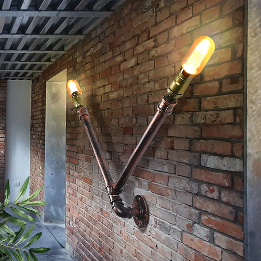 Matheny 1 - Light Bronze Armed Sconce