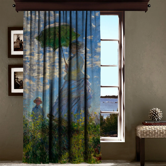 Veronique Track Insert Room Darkening Single Curtain