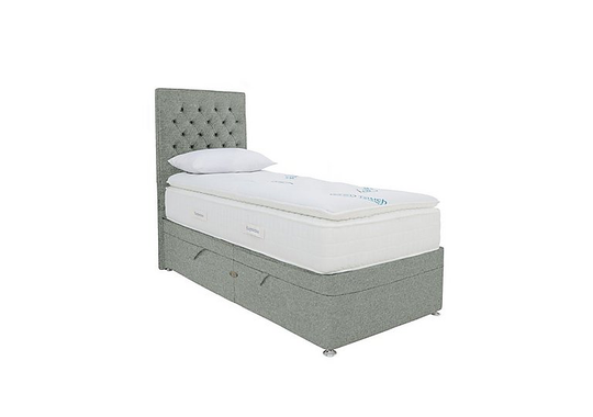 Sleepeezee - Geltouch Advanced 10000 Side-Lift Ottoman Divan Set - Single - Green