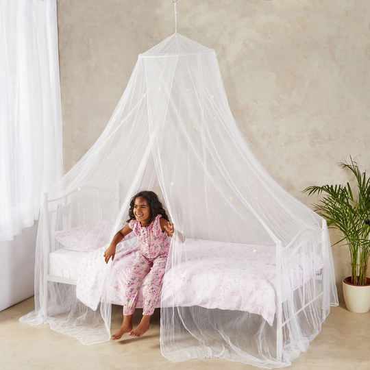 Glow 100% Polyester Bed Canopy