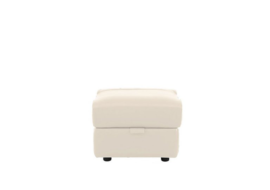 Anakin Leather Storage Footstool