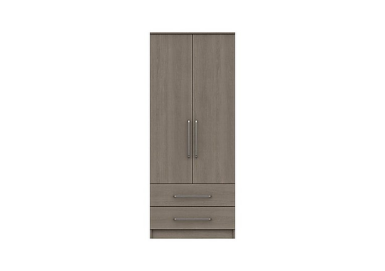 London Bedrooms Blackfriars - Blackfriars 2 Door 2 Drawer Wardrobe