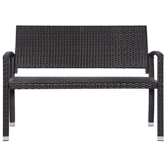 Barni Rattan Bench