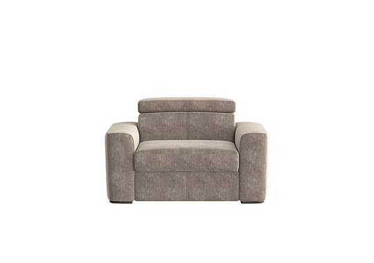 Infinity Fabric Chair Sofa Bed - Mink