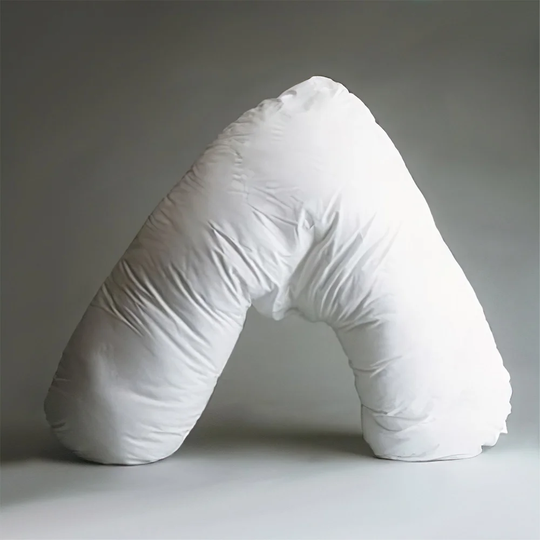 Sissinnguaq Polyester/Polyfill L81 x W38cm Medium Support Pillow