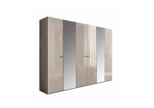 ALF - Livia 6 Door Wardrobe with Mirrors