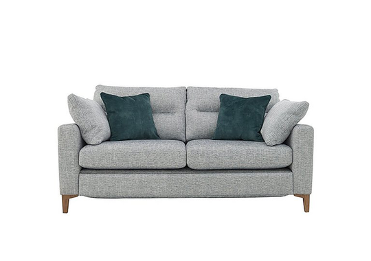 Uniqa 2 Seater Fabric Sofa - Grey