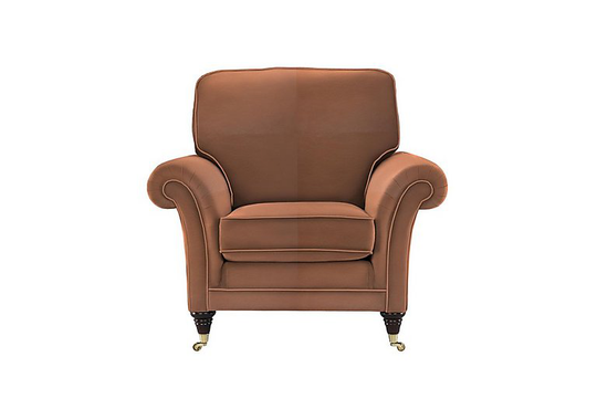 Parker Knoll - Burghley Leather Chair - Brown