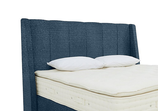 Hypnos - Longwick Floor Standing Headboard - Super King - Blue