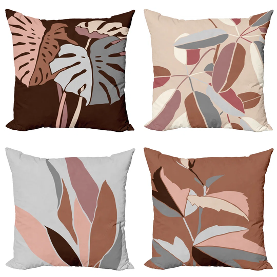 Ilijah Indoor/Outdoor Floral Square Scatter Cushion Cover