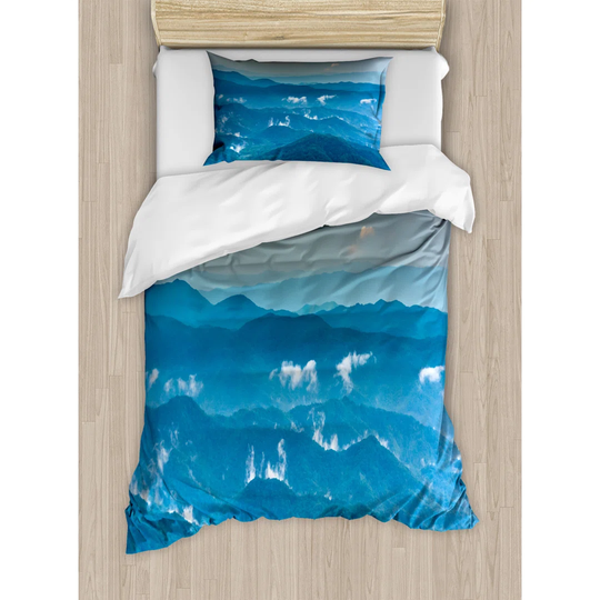 Adriany 100% Polyester Duvet Cover Set