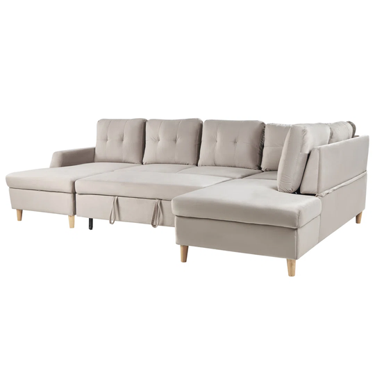 Abdirizaq Sleeper Corner Sofa Bed