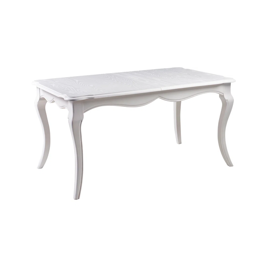 TANCREDI - WHITE RECTANGULAR TABLE