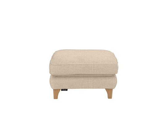 Ercol - Enna Fabric Footstool - Beige