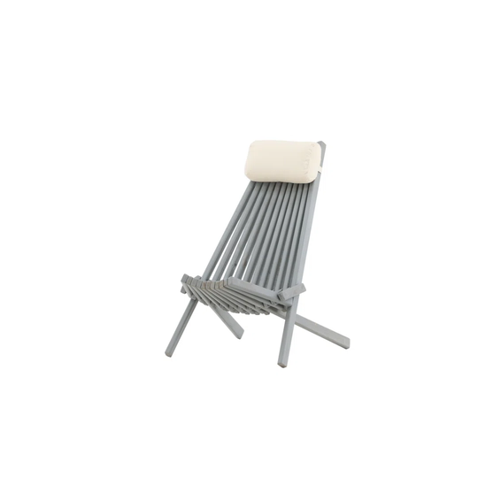 Titus Lounge Chair - Teak Beige Cushion