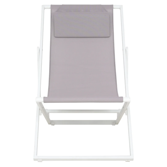 Mabon Folding Beach Chair with Cushion