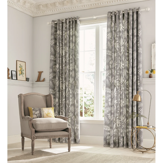 Espinillo Lined Eyelet Room Darkening Curtains