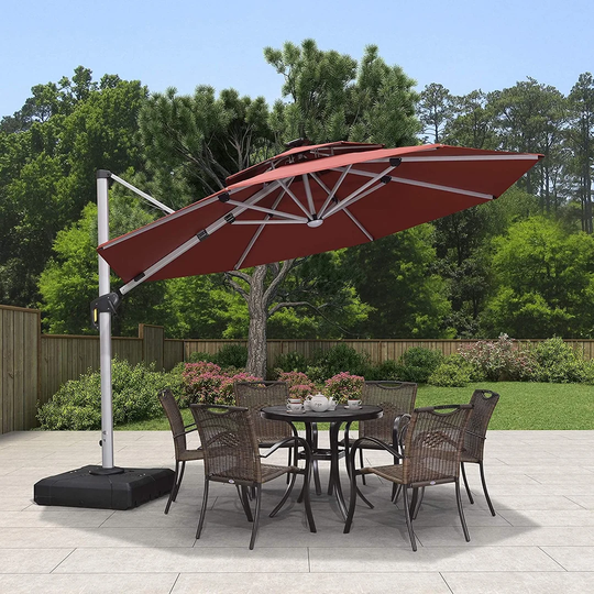 Lilibeth 3.3m Cantilever Parasol