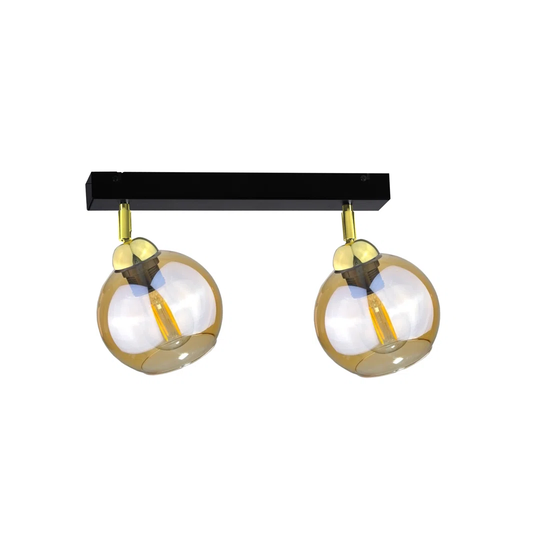 2-Light 50cm Ceiling Spotlight