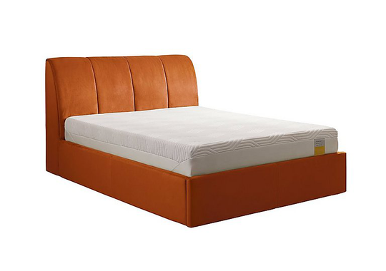 TEMPUR - Harrington Ottoman Bed Frame - Super King - Orange