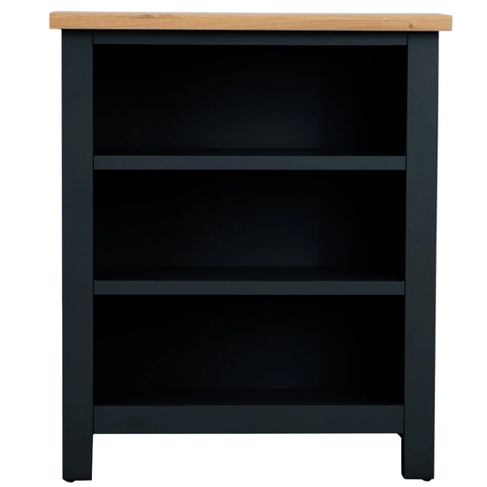 Assembled Bookcase With 3 Shelves Blue