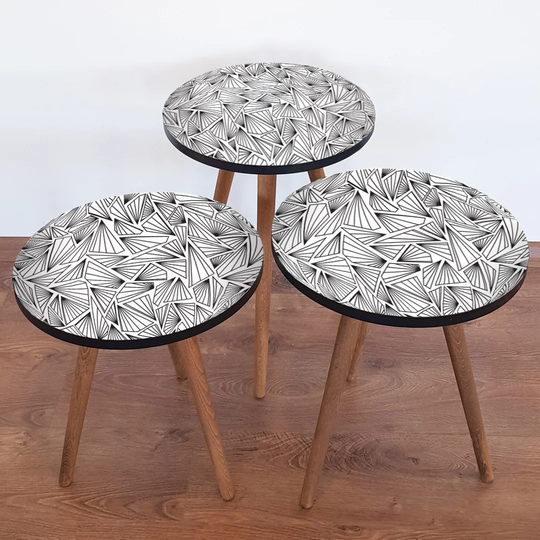 Bednarz 3 Piece Nest of Tables