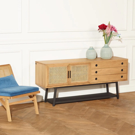 LALALA Rattan Vintage Sideboard 160cm by Robin Interiors
