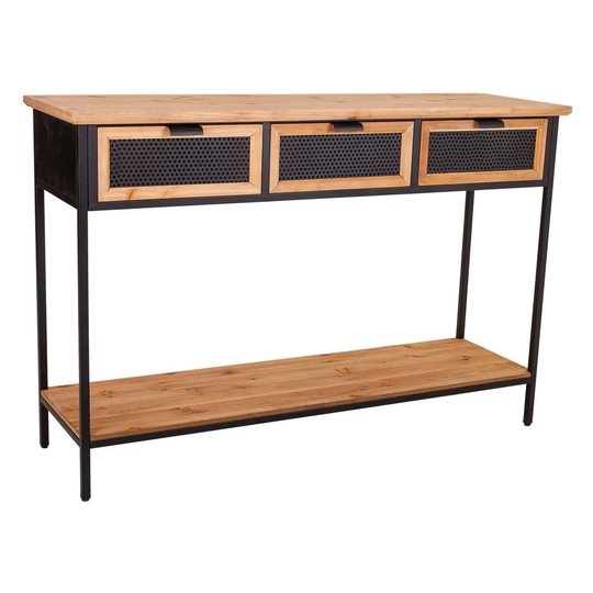 Mitton 120cm Solid Wood Console Table