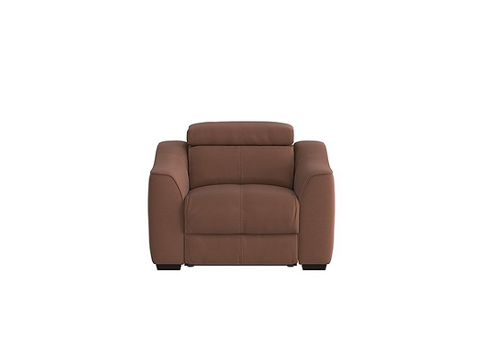 Elixir Fabric Armchair - Brown