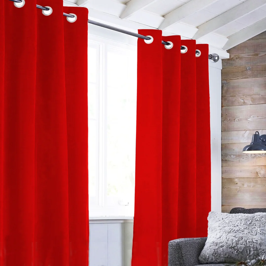 Sanborn Velvet Room Darkening Curtain