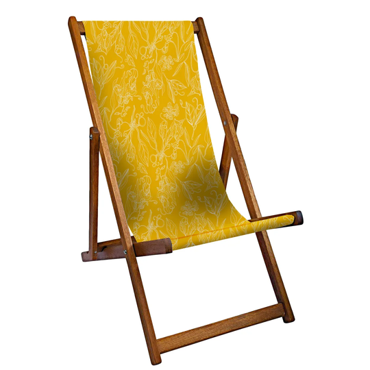 Rhodri Reclining/Folding Deck Chair