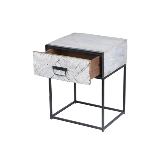 Pikeville Side Table with Storage