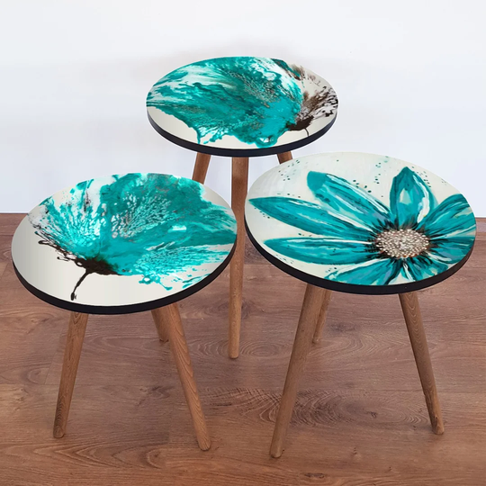 Sherie 3 Piece Nest of Tables