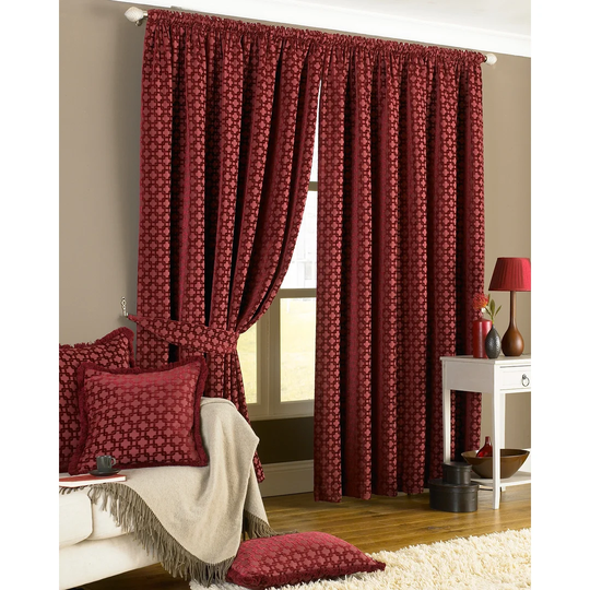Streeter Pencil Pleat Room Darkening Curtains (Set of 2)
