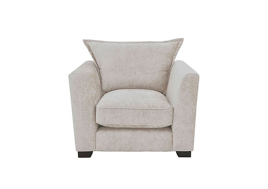 Boutique Lavish Fabric Armchair - Natural