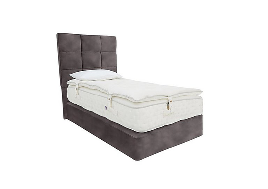 Harrison Spinks - Yorkshire 30,000 Divan Set - Single - Grey
