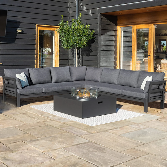 Damontra 8 Seater Corner Sofa Set