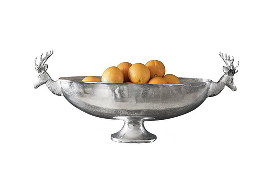 Culinary Concepts - Small Stag Boat Bowl - Silver