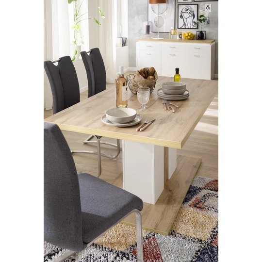 Cali table with column 160cm