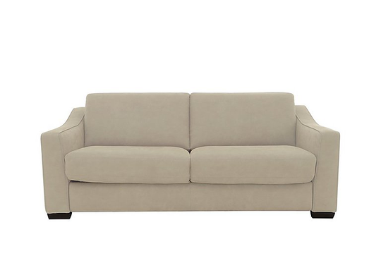 Optimus 3 Seater Fabric Sofa - Beige