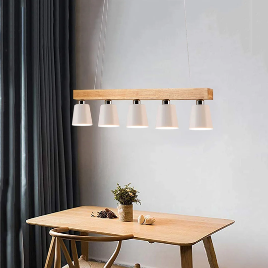 Daschel 5 - Light Kitchen Island Cone Pendant
