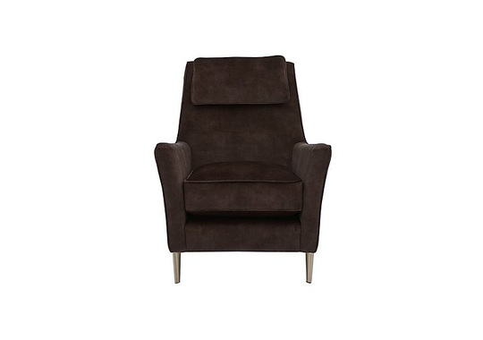Uniqa Fabric Accent Chair - Black